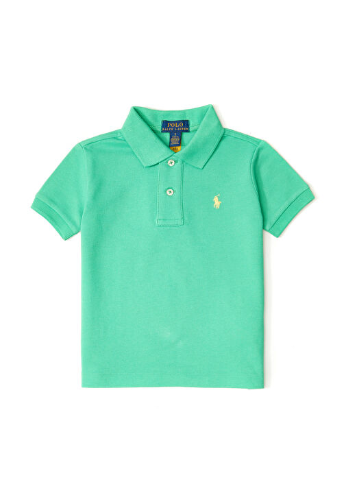 Polo Ralph Lauren Ye il Polo Yaka Logolu Erkek Cocuk T shirt