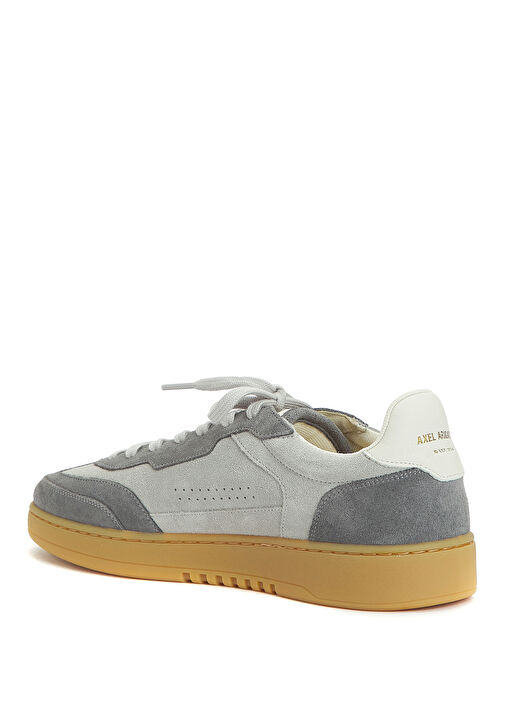 Dice T-toe Gri Erkek Deri Sneaker - Görsel 4
