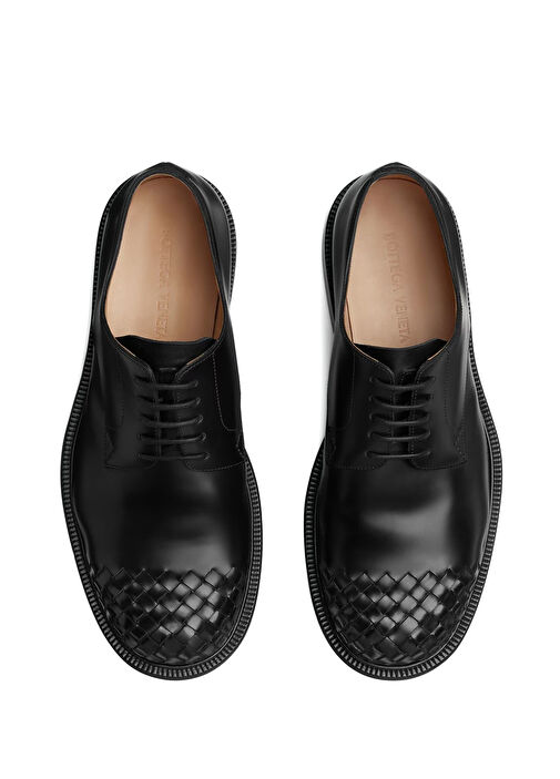 James Siyah Erkek Deri Ayakkabı - Görsel 5