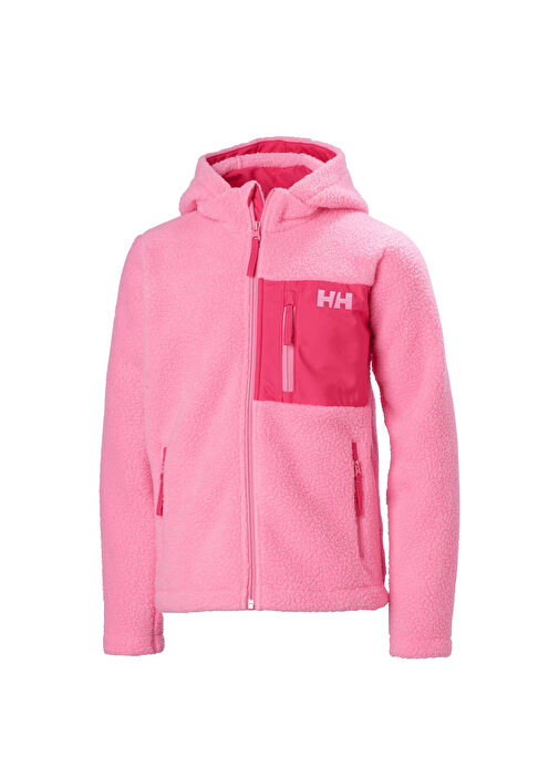Helly Hansen - Jr Champ Pembe Kız Çocuk Polar - SUGAR PINK