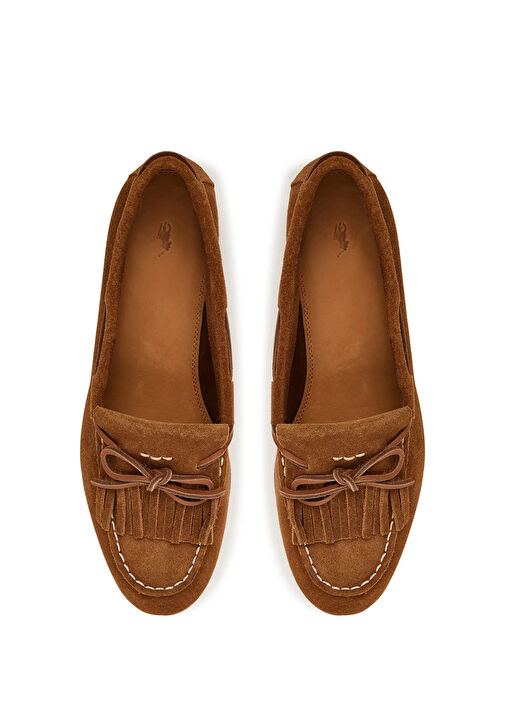 The Soft Camel Kadın Süet Loafer - Görsel 6