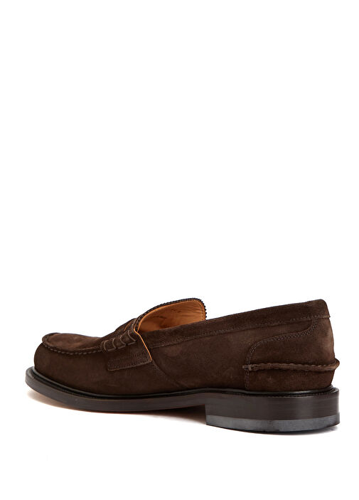 Açık Kahverengi Erkek Süet Loafer - Görsel 4