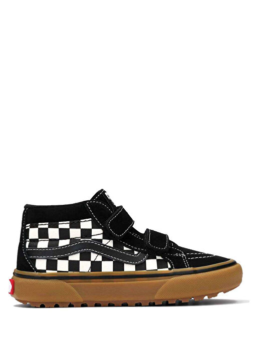 SK8-Mid Reissue Siyah Beyaz Unisex Çocuk Sneaker - Görsel 2