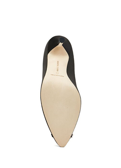 Siyah Taş Detaylı Stiletto - Görsel 6