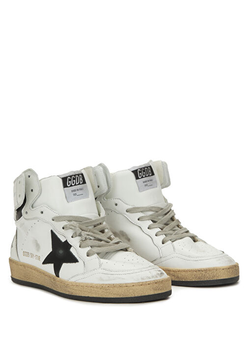 Beyaz Logolu Kadın Sneaker - Görsel 3