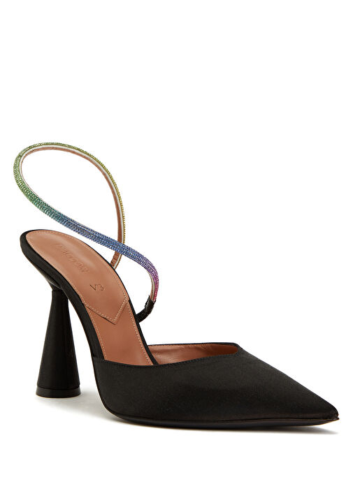 Saturn Siyah Topuklu Ayakkabı - Görsel 3