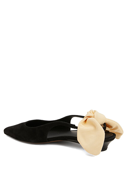 Uba Siyah Krem Süet Babet - Görsel 4