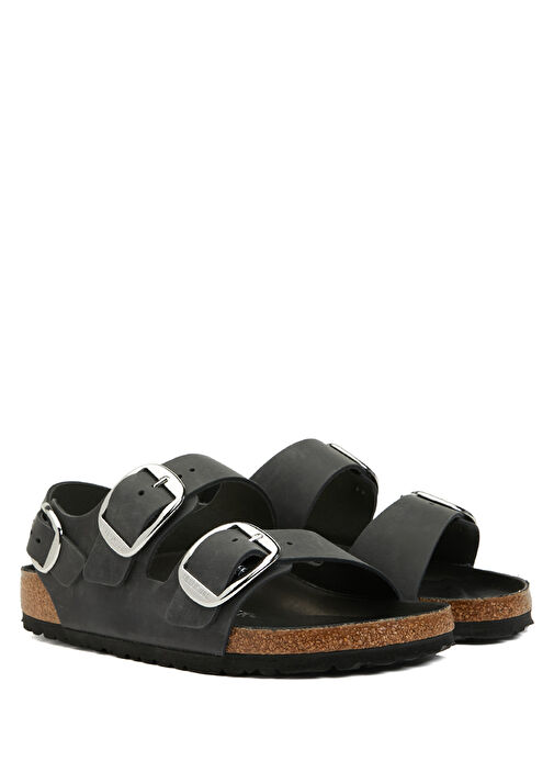 Milano Siyah Kadın Sandalet - Görsel 9