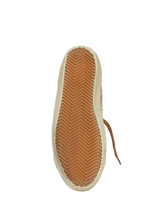 Super Star Zebra Desenli Kadın Deri Sneaker - Görsel 6