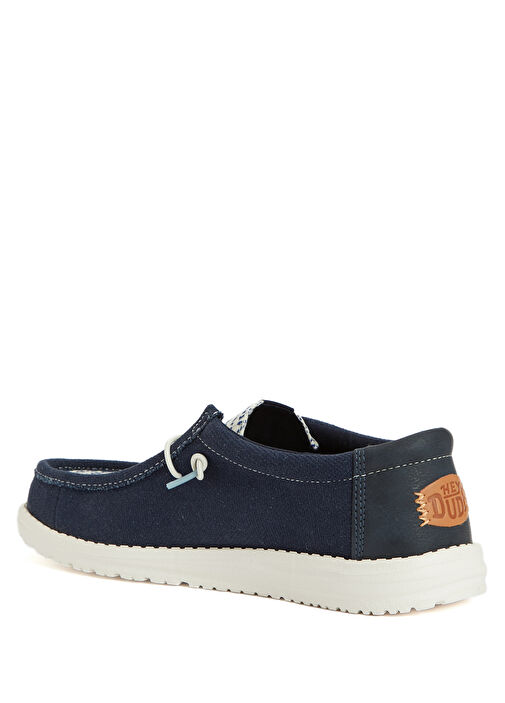 Wally Woven Jute Lacivert Erkek Ayakkabı - Görsel 4