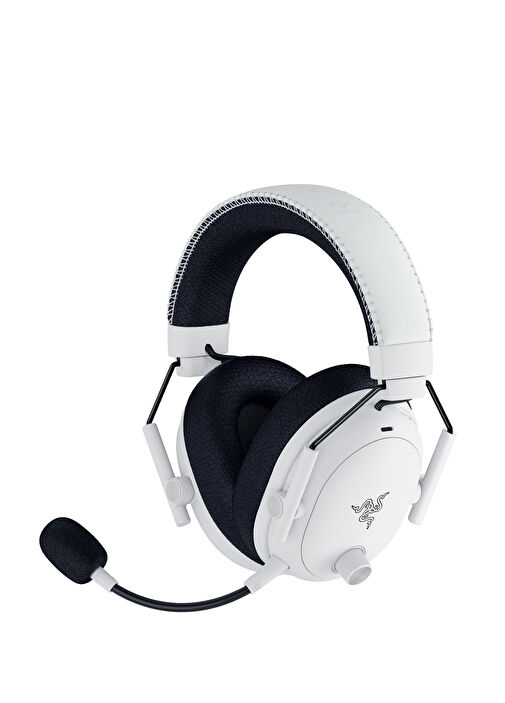 Razer - Blackshark V3 Pro Beyaz ANC Kulak Üstü Kablosuz Oyuncu