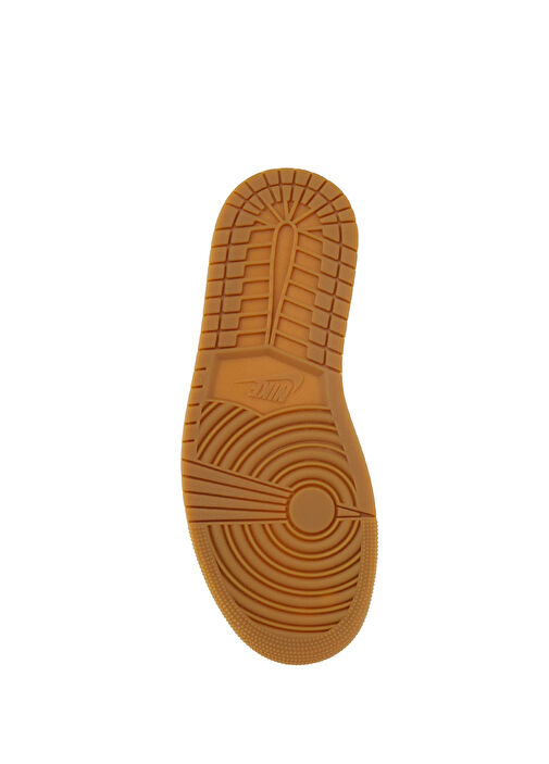 Air Jordan 1 Mavi Kadın Deri Sneaker - Görsel 6