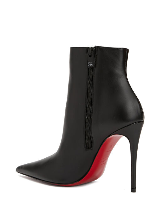 Kate Siyah Kadın Deri Bot - Görsel 4