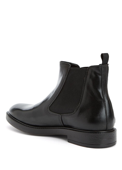 Siyah Erkek Deri Bot - Görsel 4