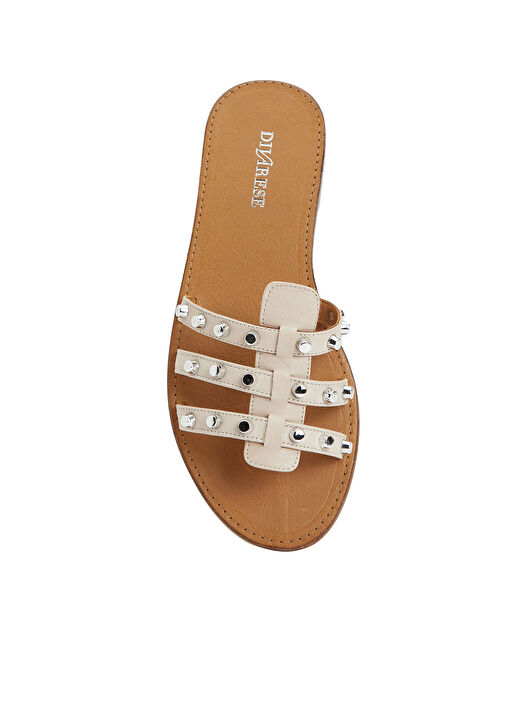 Açık Pembe Troklu Kadın Terlik - Görsel 5