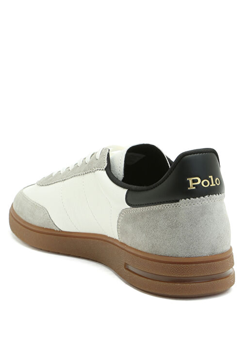 Bedford Beyaz Gri Erkek Deri Sneaker - Görsel 4