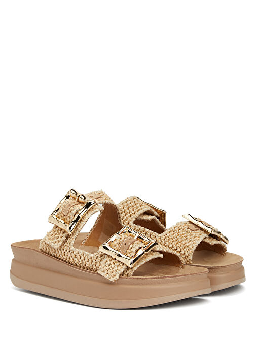 Naturel Kadın Terlik - Görsel 3