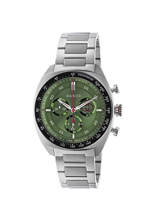 Gucci Gri-Yesil Kadın Interlocking G Kadın Saat 1628257 | Beymen