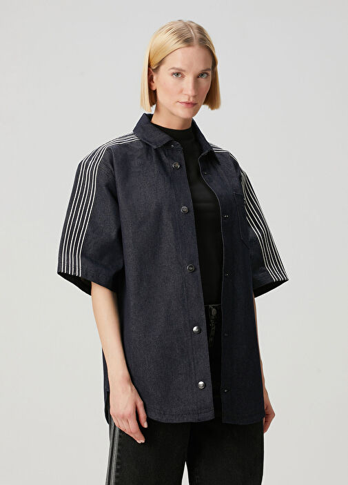 Adidas - Indigo Short Sleeve Denim Shirt