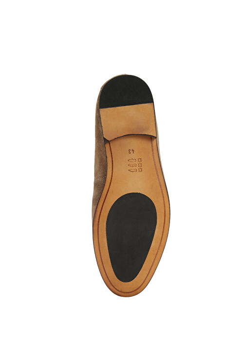 Kahverengi Erkek Deri Loafer - Görsel 6