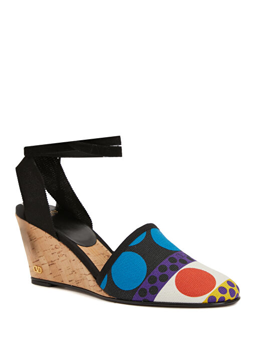 Çok Renkli Kadın Espadril - Görsel 3