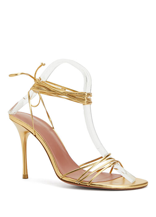 Amina Muaddi Topuklu Sandalet - Görsel 3
