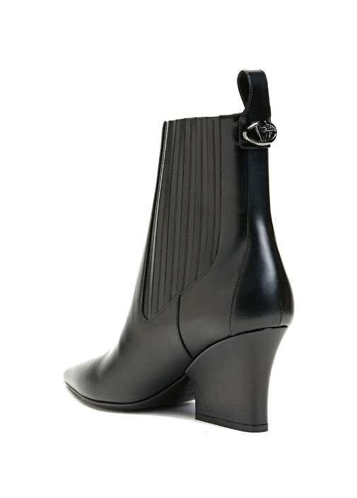 Valentino Garavani Siyah Valentino Garavani Deri Kadın Bot