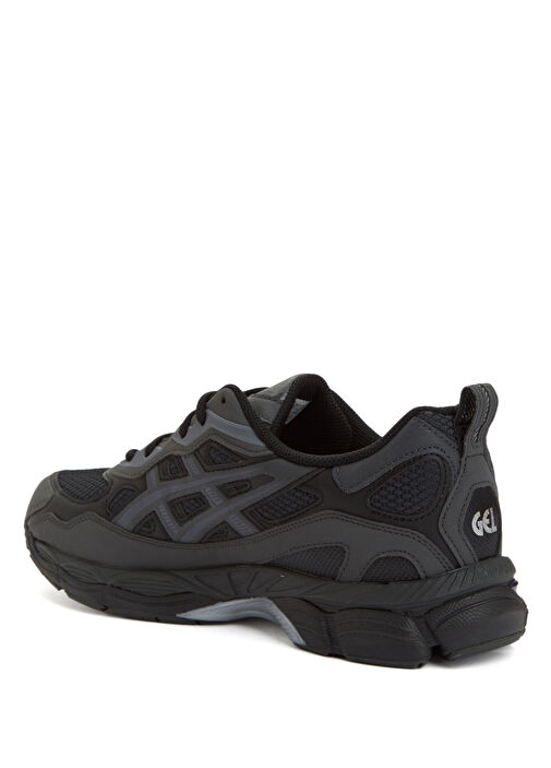 GEL-NYC RGD Siyah Erkek Suni Deri Sneaker - Görsel 4