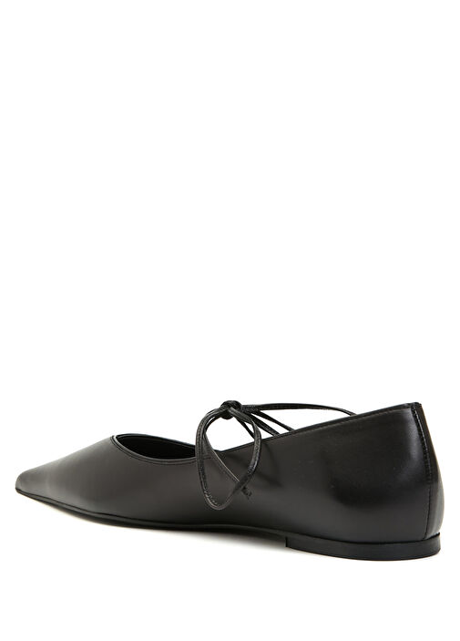 Siyah Deri Babet - Görsel 4