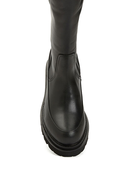 George Hogg George Hogg Siyah Kadın Deri Çizme Bot | Beymen Siyah - 5. görsel