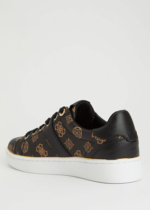 Britz Siyah Logo Desenli Kadın Sneaker - Görsel 4