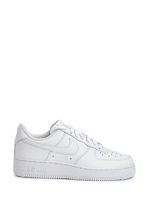 WMNS Air Force 1'07 Beyaz Kadın Deri Sneaker - Görsel 2