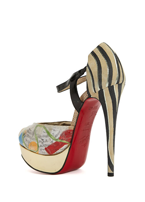 Beymen Reborn Çok Renkli Beymen Reborn Christian Louboutin Topuklu Ayakkabı
