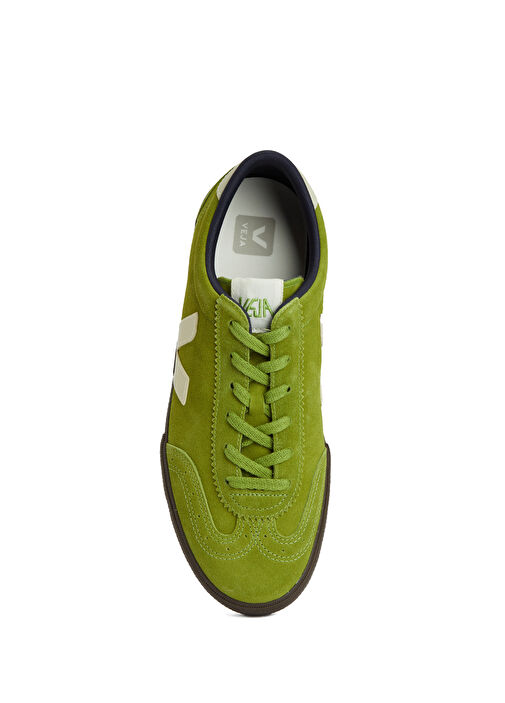 Volley Yeşil Beyaz Erkek Süet Sneaker - Görsel 5