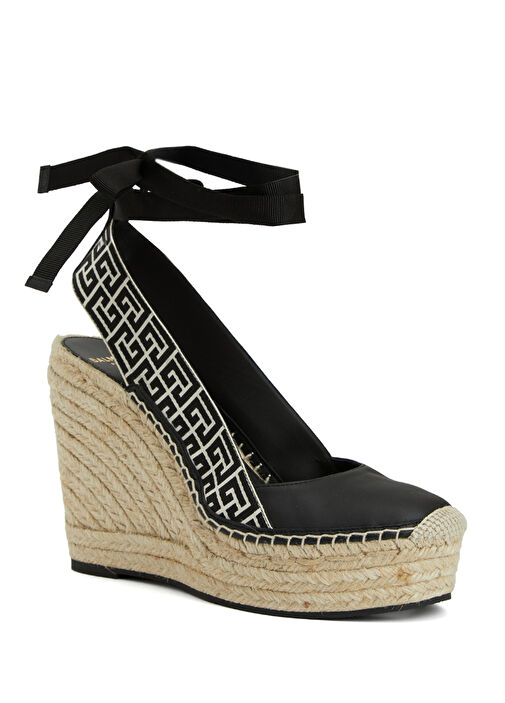 Siyah Kadın Espadril - Görsel 3