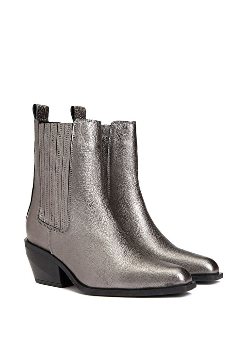 Divarese Divarese Gümüş Silver Kadın Deri Bot Beymen'de! Gümüş - 3. görsel