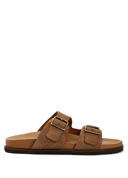 Taba Erkek Süet Terlik - Görsel 2