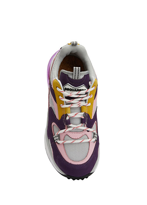 Dean & Dan Çok Renkli Kadın Deri Sneaker - Görsel 5