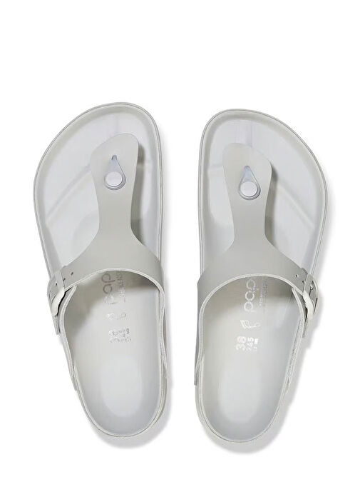 Gizeh Platform Gri Kadın Terlik - Görsel 4