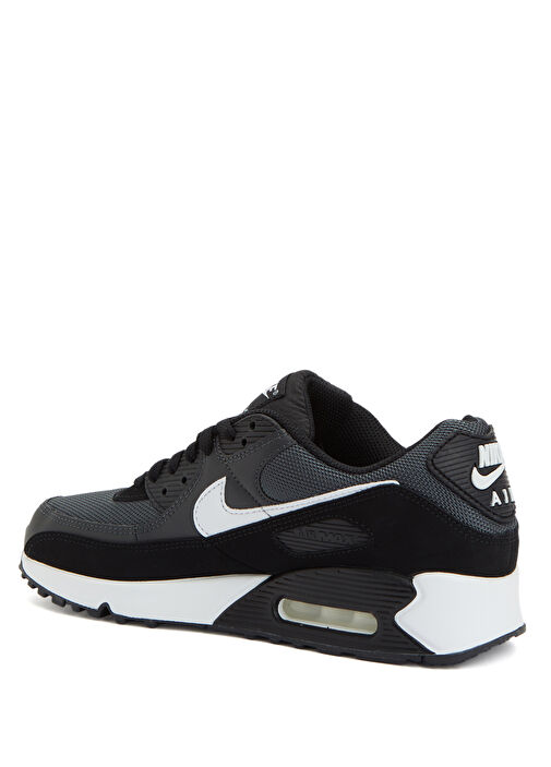 Air Max 90 Siyah Gri Erkek Sneaker - Görsel 4