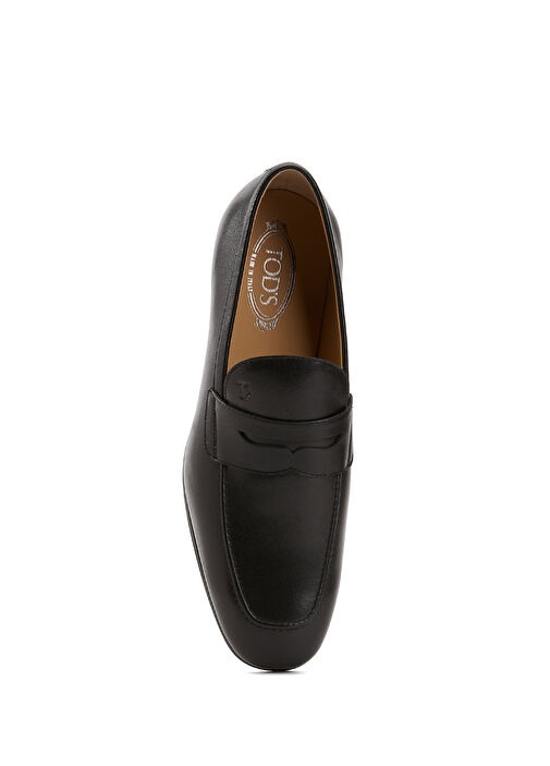 Siyah Erkek Deri Loafer - Görsel 5