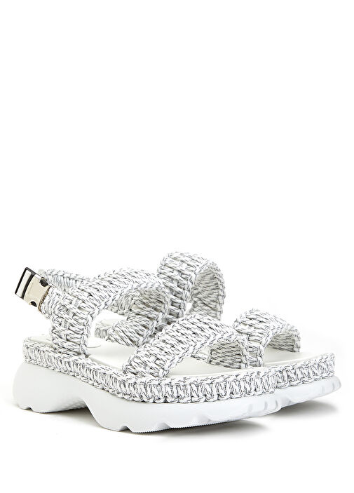 Belay Beyaz Kadın Sandalet - Görsel 3