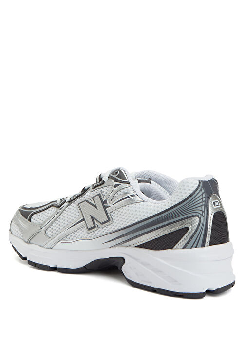 740 Beyaz Gri Erkek Sneaker - Görsel 4