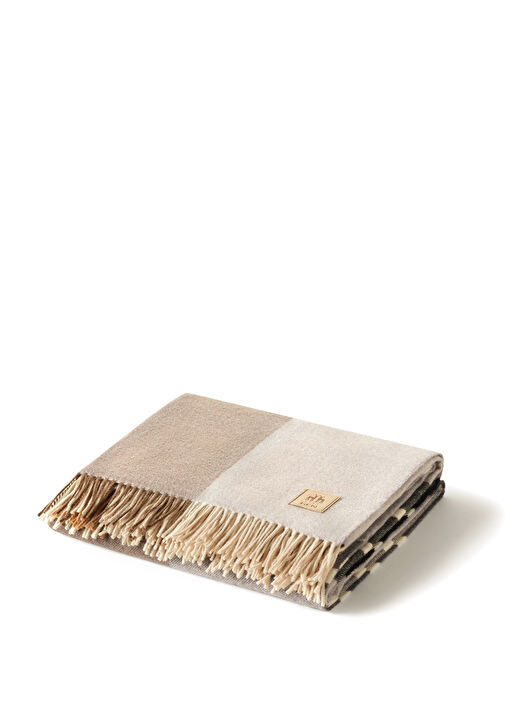 Wales Throw Wool Ecru Blanket 130x180 cm