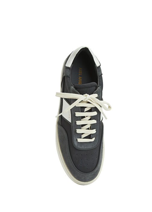 Orbit Siyah Erkek Deri Sneaker - Görsel 5