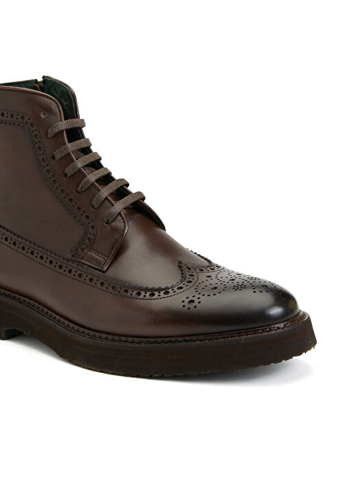 Kahverengi Erkek Deri Bot - Görsel 7