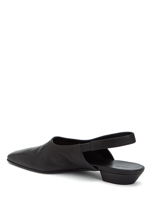 Cecilia Siyah Deri Babet - Görsel 4