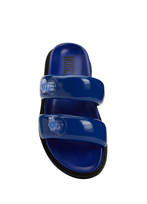 Mavi Bant Detaylı Kadın Terlik - Görsel 5