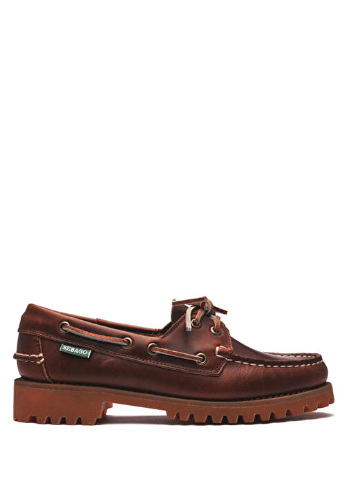 Ranger Waxy Kahverengi Kadın Deri Loafer - Görsel 2