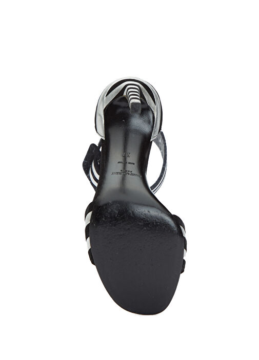 Beymen Reborn Beymen Reborn Siyah Gümüş Saint Laurent Topuklu Ayakkabı Beymen'de! Siyah Gümüş - 6. görsel
